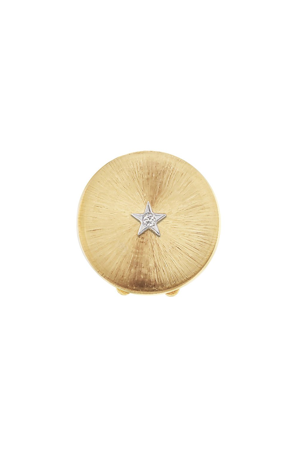 ANNA MACCIERI ROSSI-Star Button Cover-YELLOW GOLD