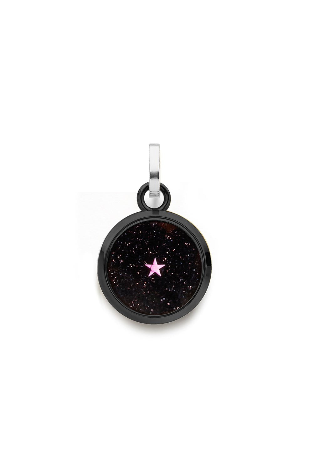 ANNA MACCIERI ROSSI-Black Aventurine Carpe Diem Pendant-YELLOW GOLD