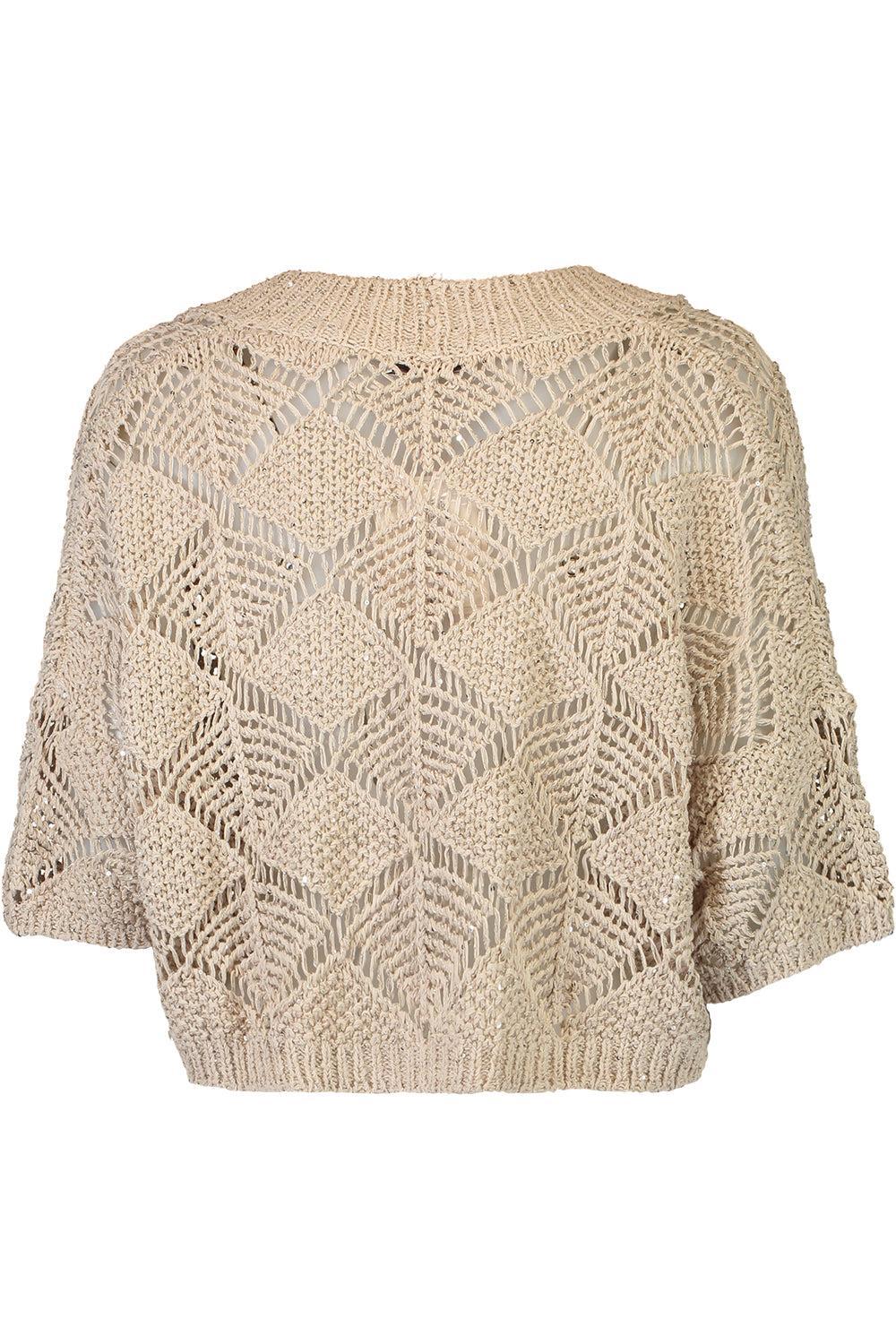 Peonia Cardigan-BROWN-XS-CLOTHINGTOPCARDIGAN-ANTONELLI