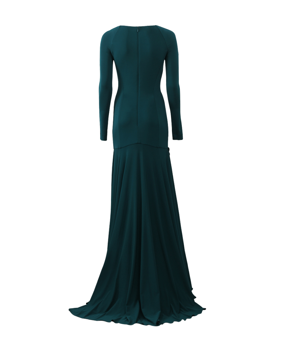 ANTONIO BERARDI-Curved Seam Gown-