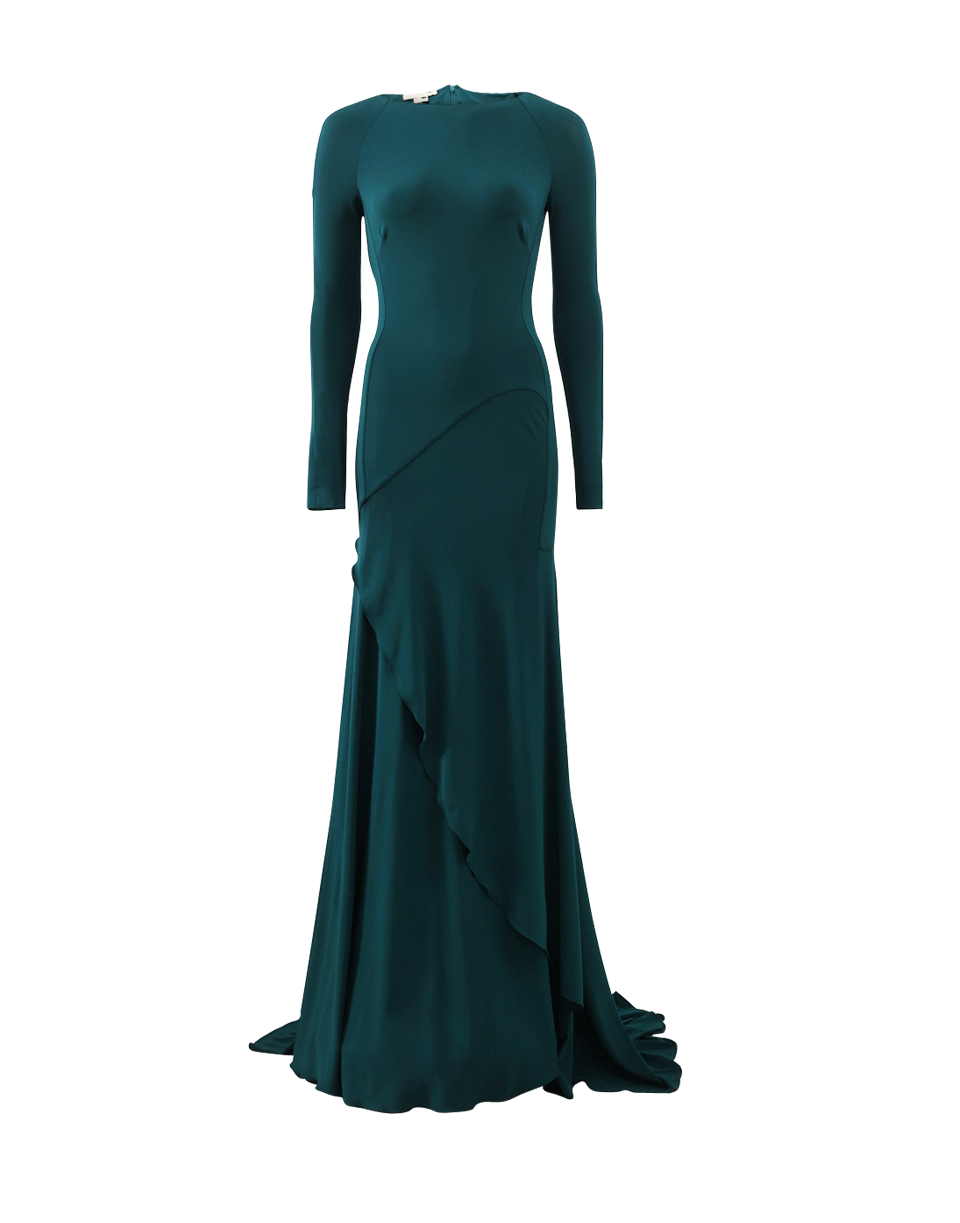 ANTONIO BERARDI-Curved Seam Gown-