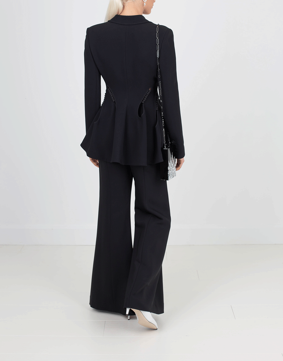 ANTONIO BERARDI-Layered Cut Out Blazer-