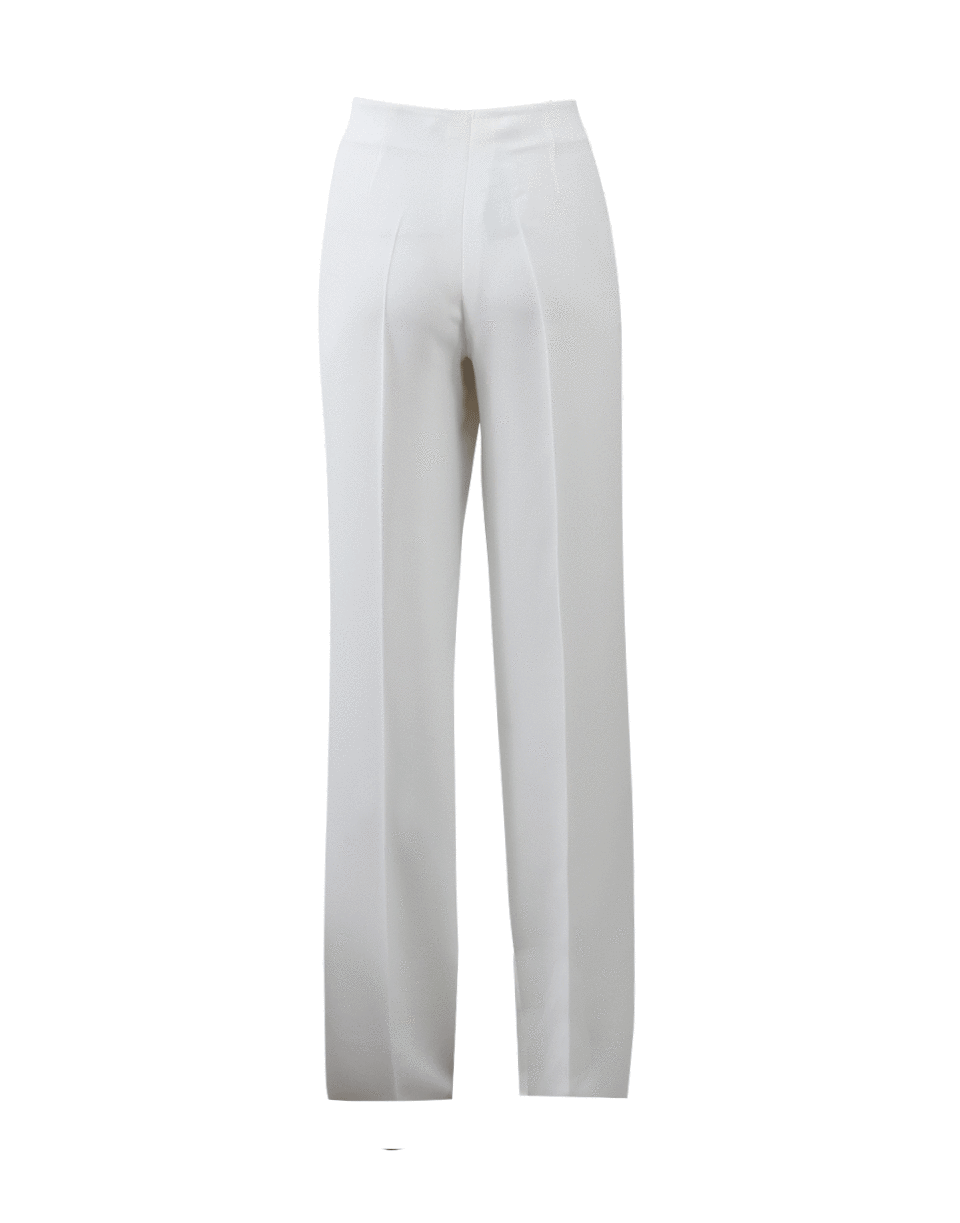 ANTONIO BERARDI-Boot Cut Pant-WHITE