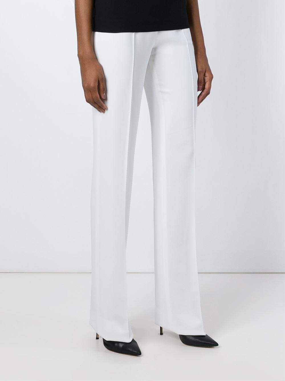 ANTONIO BERARDI-Boot Cut Pant-WHITE