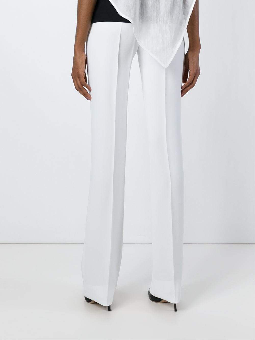 ANTONIO BERARDI-Boot Cut Pant-WHITE