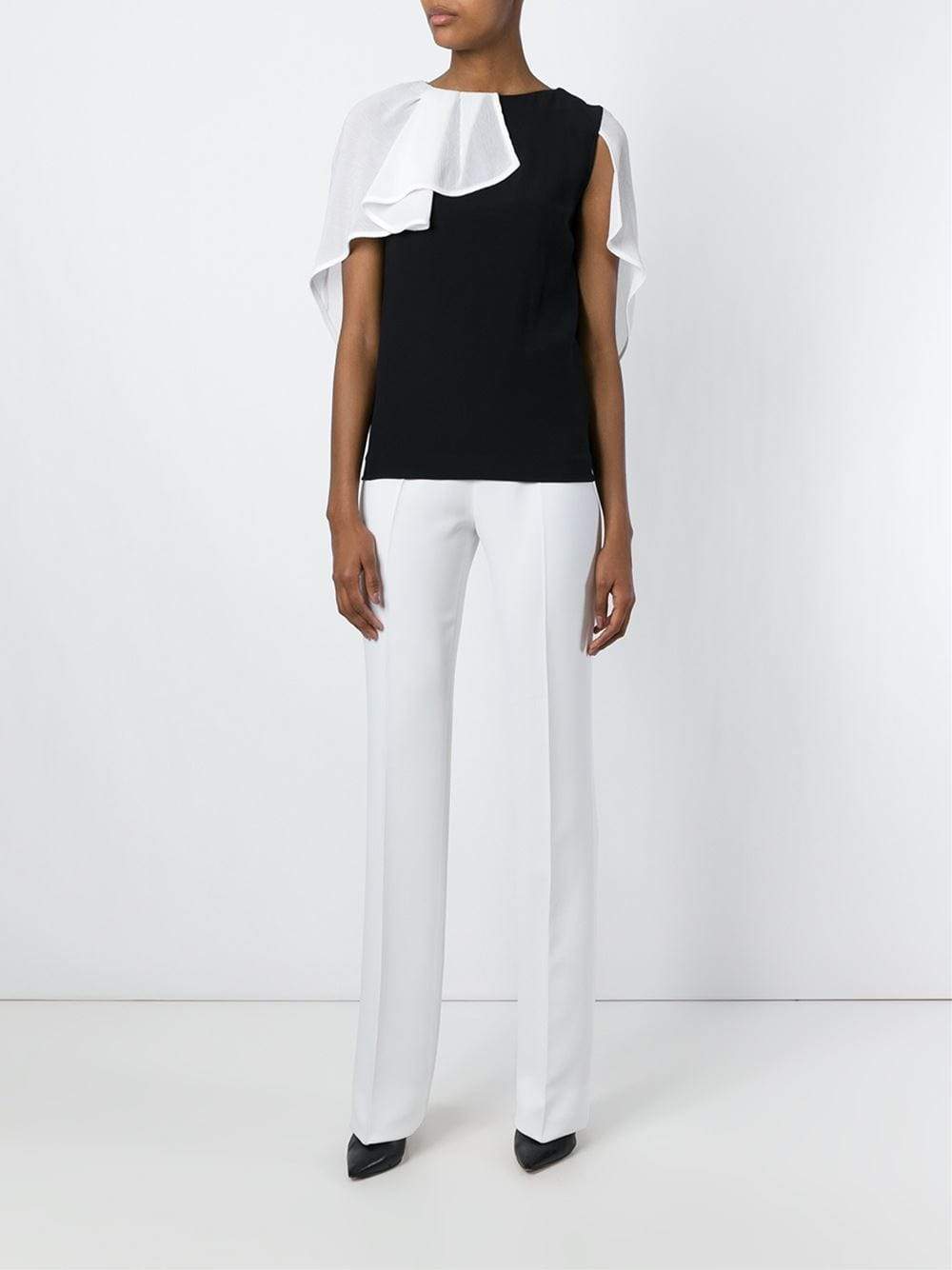 ANTONIO BERARDI-Boot Cut Pant-WHITE