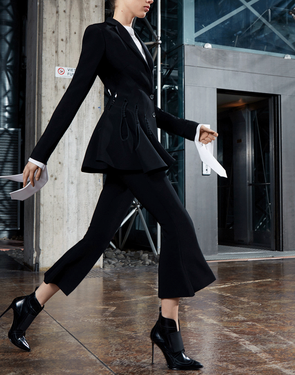 ANTONIO BERARDI-Cropped Flared Pant-