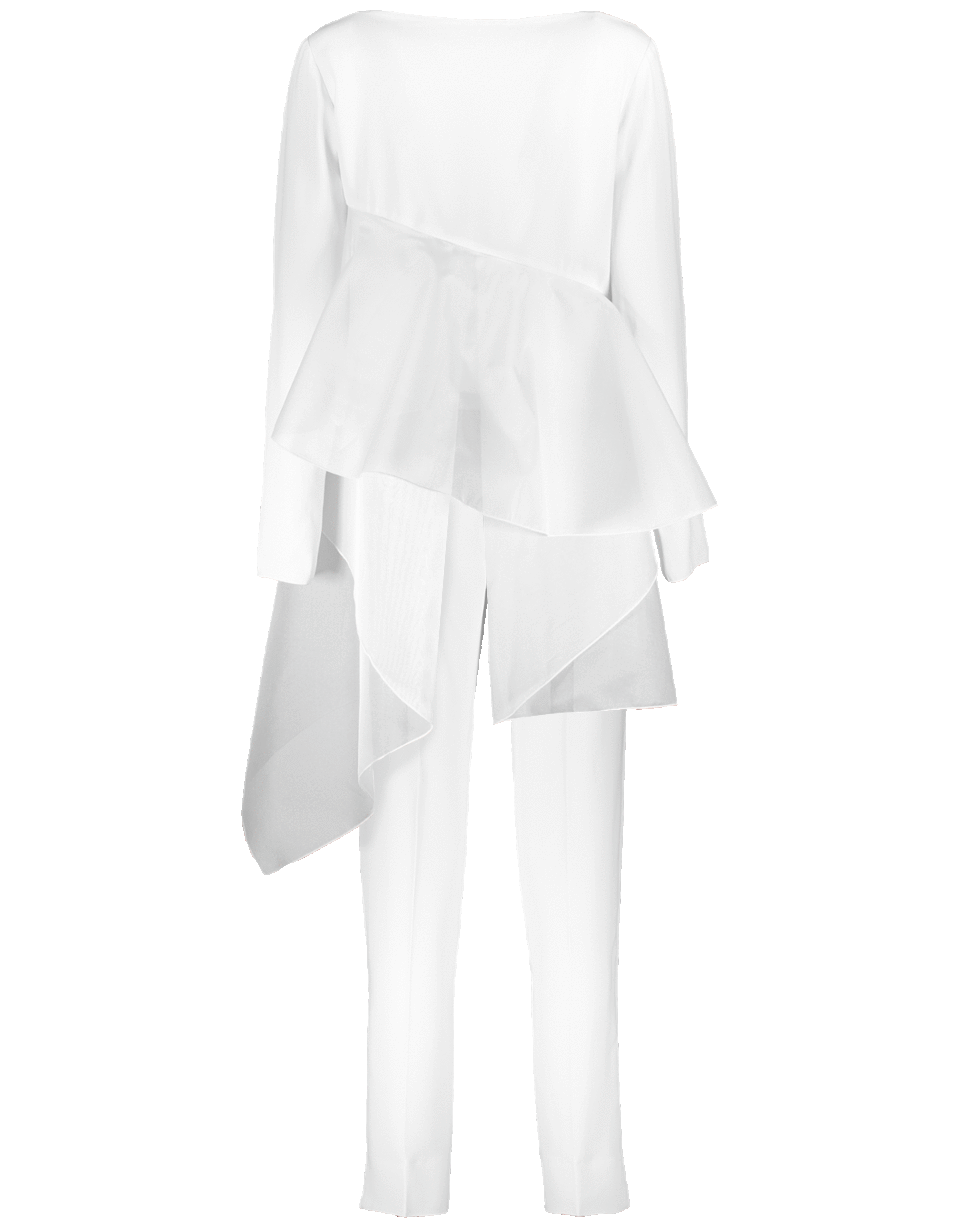 ANTONIO BERARDI-Manoscritto Mateo Pant With Blouse-WHITE