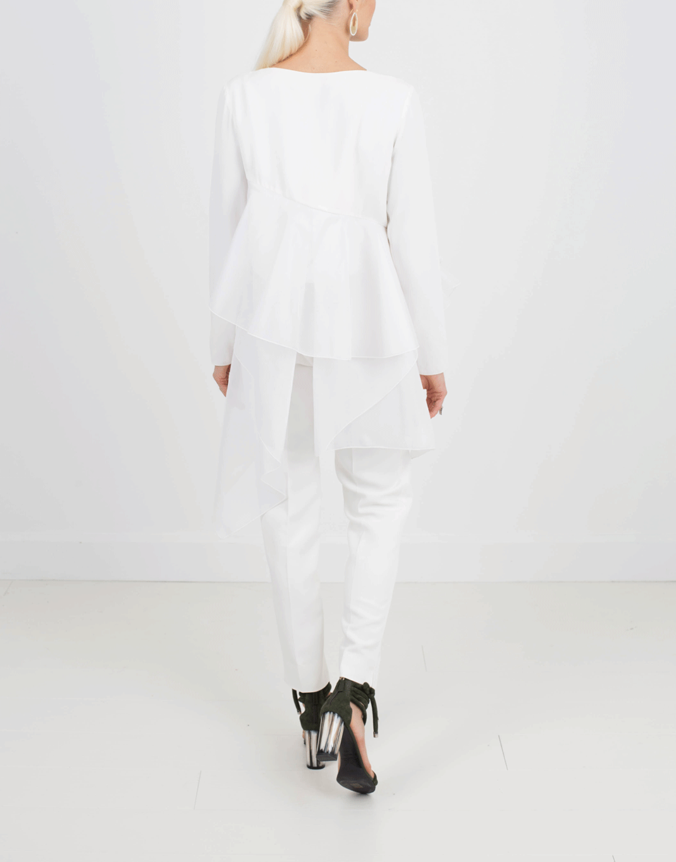 ANTONIO BERARDI-Manoscritto Mateo Pant With Blouse-WHITE