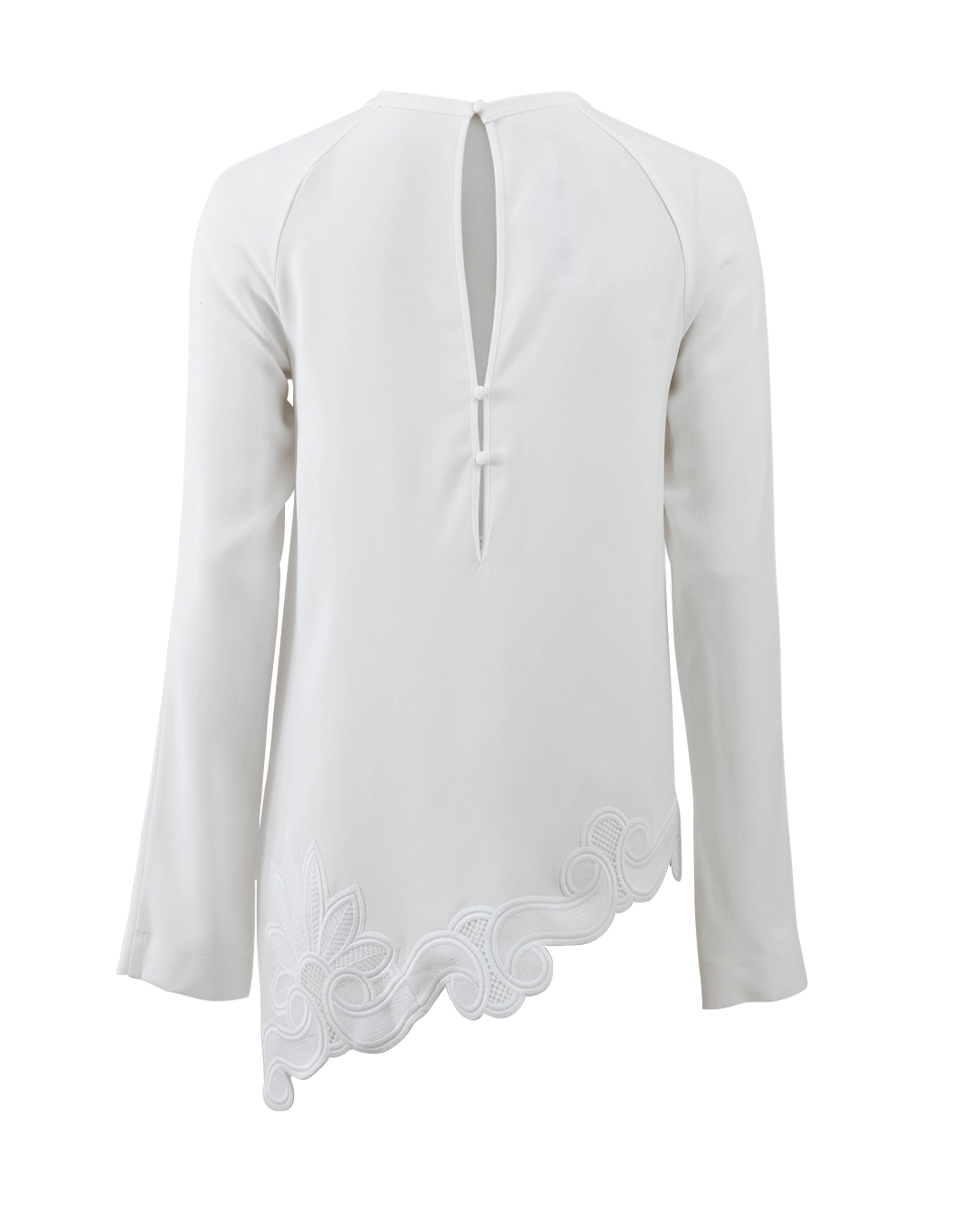 ANTONIO BERARDI-Lace Hem Tunic-