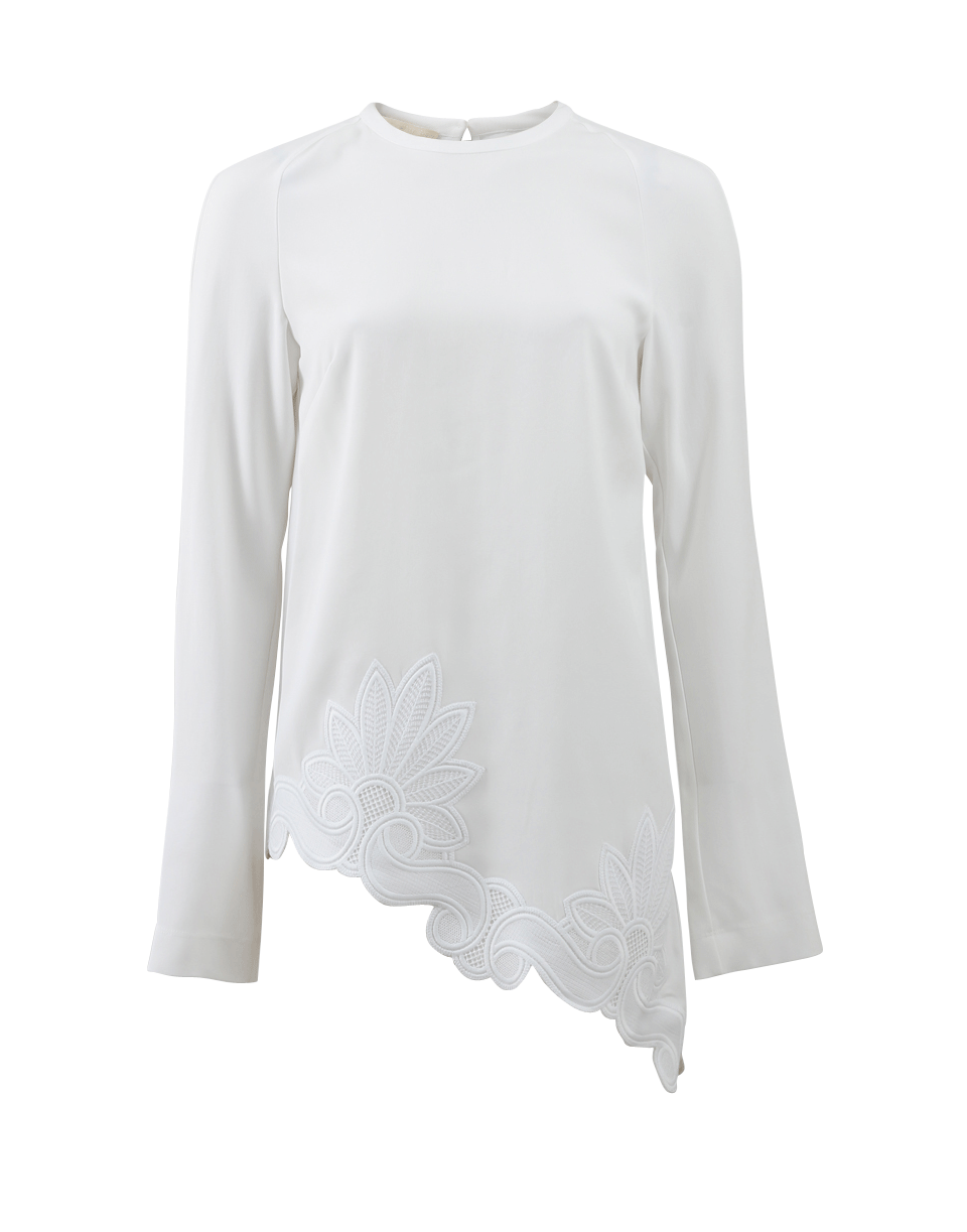 ANTONIO BERARDI-Lace Hem Tunic-
