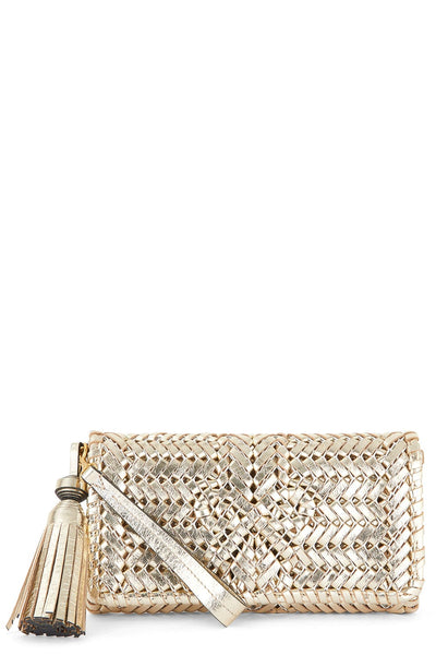 Neeson Tassel Clutch - Platino | ANYA HINDMARCH – Marissa Collections