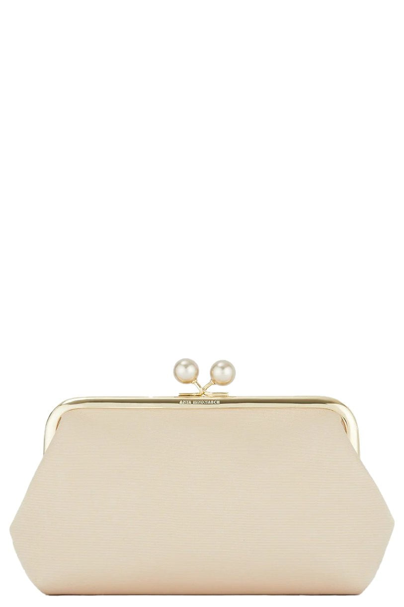 ANYA HINDMARCH-Maud Pearls Clutch - Poricini-PORCINI