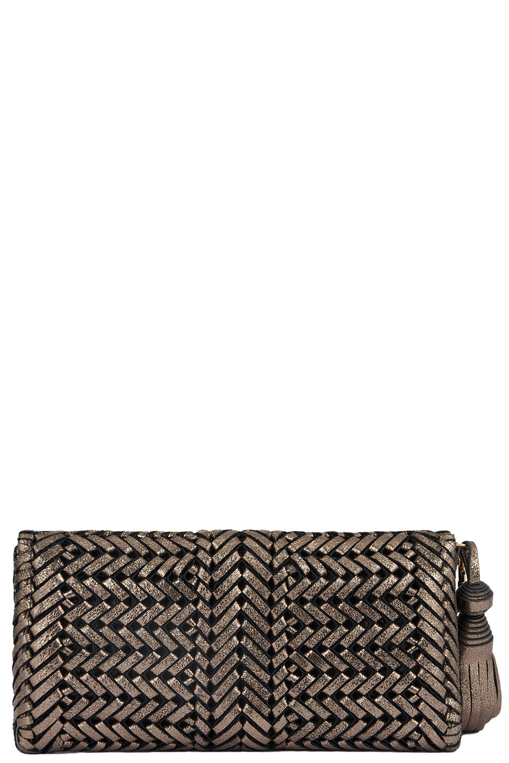 Neeson Tassel Clutch - Smog | ANYA HINDMARCH – Marissa Collections