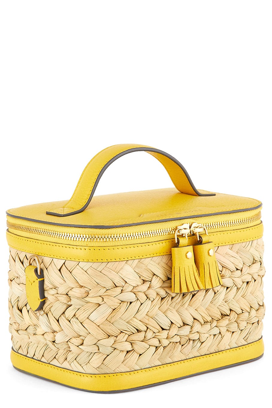 ANYA HINDMARCH-Bits And Bobs Crossbody Bag-NATURAL YELLOW