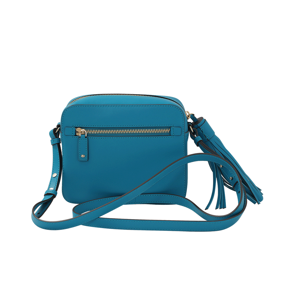 ANYA HINDMARCH-Smiley Crossbody-PETROL