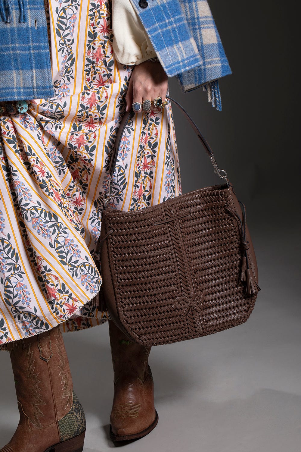 ANYA HINDMARCH-The Neeson Hobo bag - Vole-VOLE