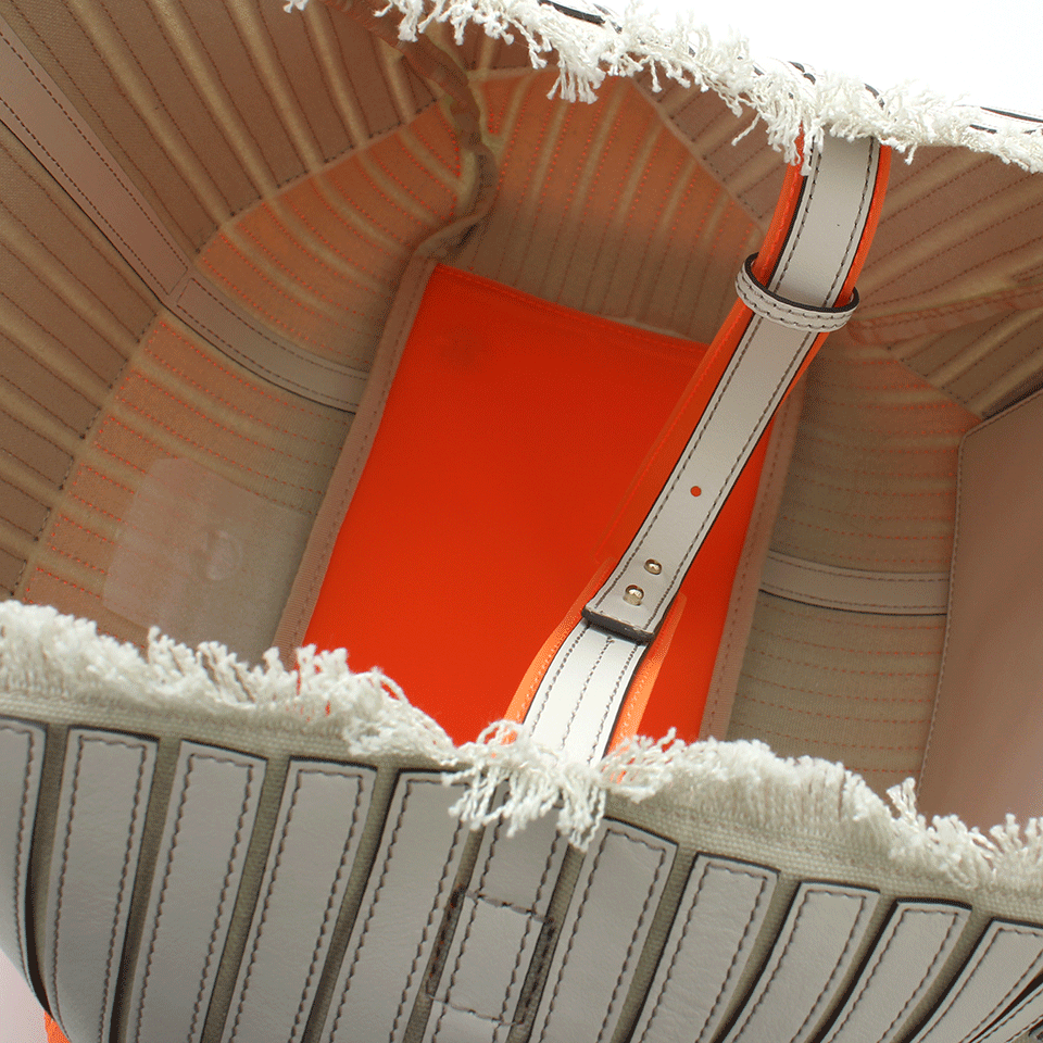 ANYA HINDMARCH-Belvedere Soft Maxi Tote-CHALK