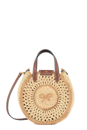 Small Round Bow Tote-NATURAL-O/S-HANDBAGTOTES-ANYA HINDMARCH