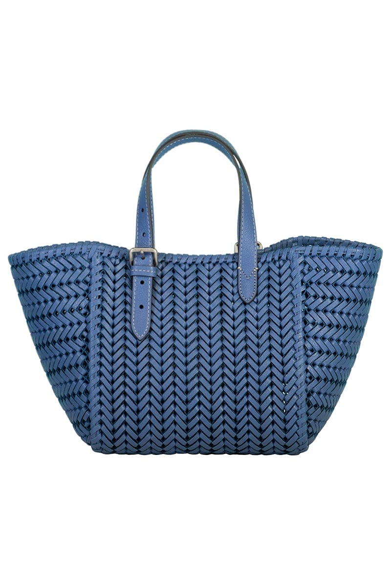 ANYA HINDMARCH-The Neeson Square Tote - Periwinkle-PRIWIKLE