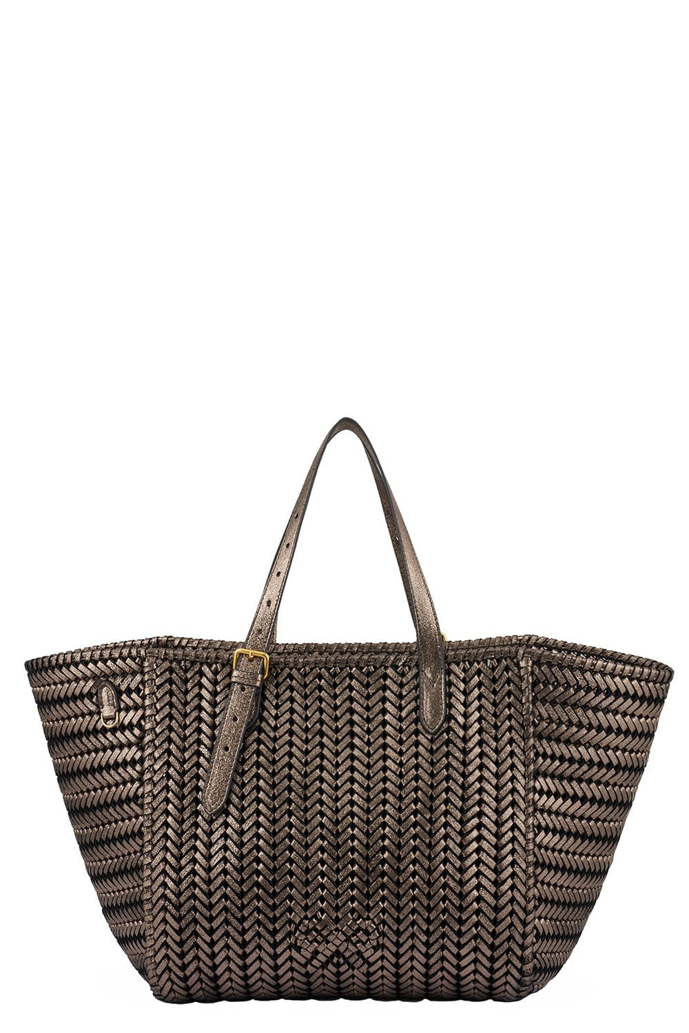 ANYA HINDMARCH-The Neeson Square Tote - Smog-SMOG