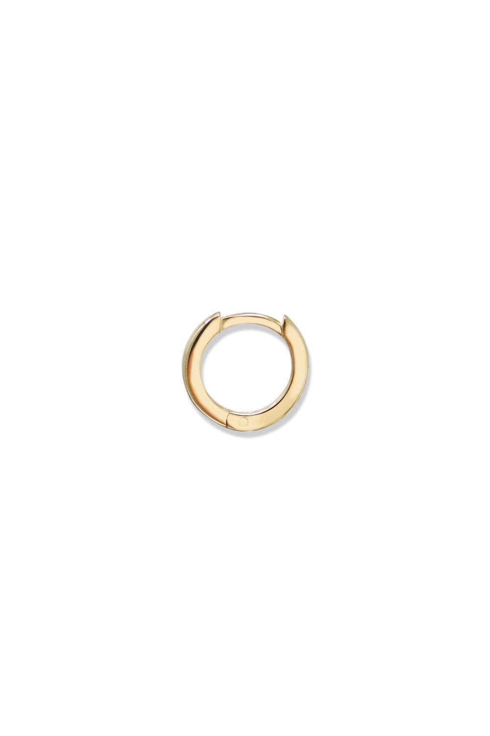 Classique Huggie Earring - 10mm-YELLOW GOLD-JEWELRYFINE JEWELEARRING-ANZIE