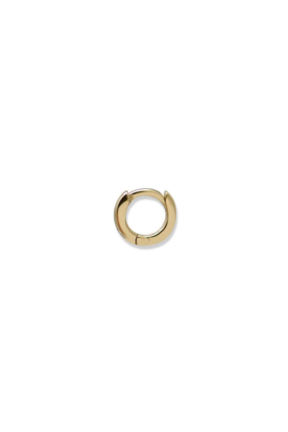 Classique Huggie Earring - 8mm-YELLOW GOLD-JEWELRYFINE JEWELEARRING-ANZIE