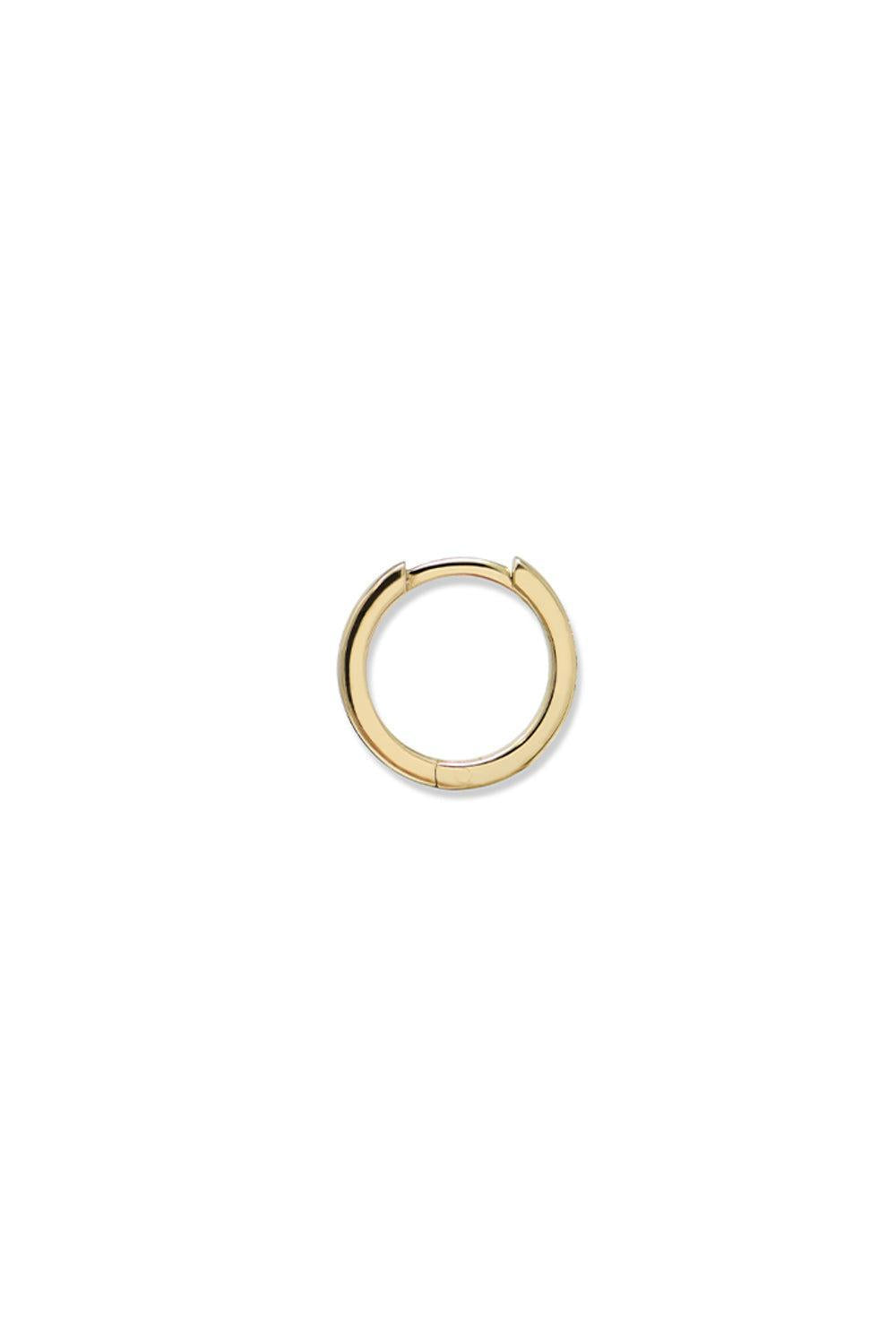 Mini Huggy Hoop Earring-YELLOW GOLD-JEWELRYFINE JEWELEARRING-ANZIE