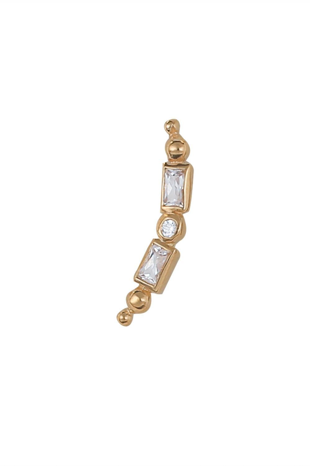 Diamond Croissant Crawler Ear End-YELLOW GOLD-LEFT-JEWELRYFINE JEWELPIERCING-ANZIE