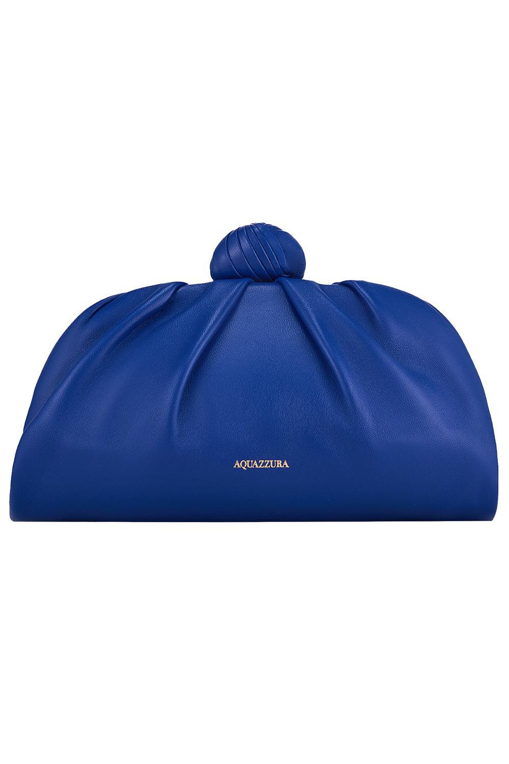  Cocoon Mini Pouch Bag - Powder Blue-BLUE-HANDBAGCLUTCHES-AQUAZZURA 