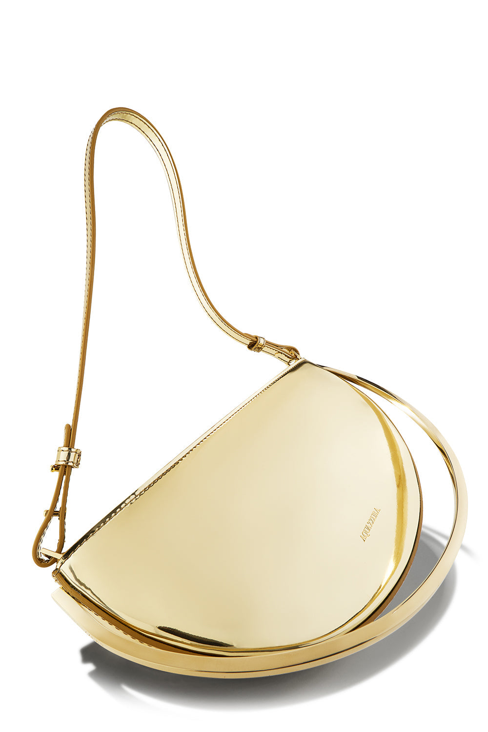 PURIST MINI POUCH - GOLD-SFTGDLTG-O/S-HANDBAGCLUTCHES-AQUAZZURA