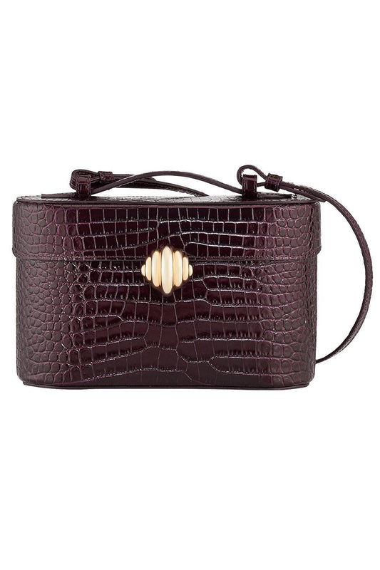 Belgravia Vanity Crossbody Bag - Plum Gold-PURPLE-HANDBAGSHOULDER-AQUAZZURA