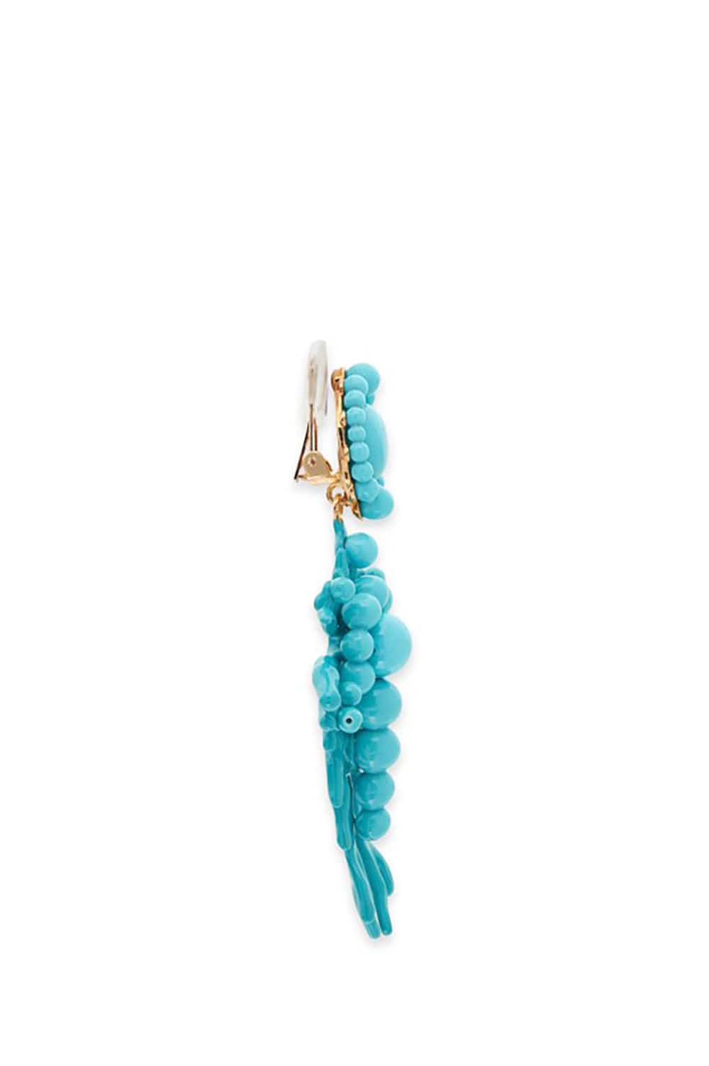 AQUAZZURA-Panarea Earrings - Turquoise-TURQ/GLD