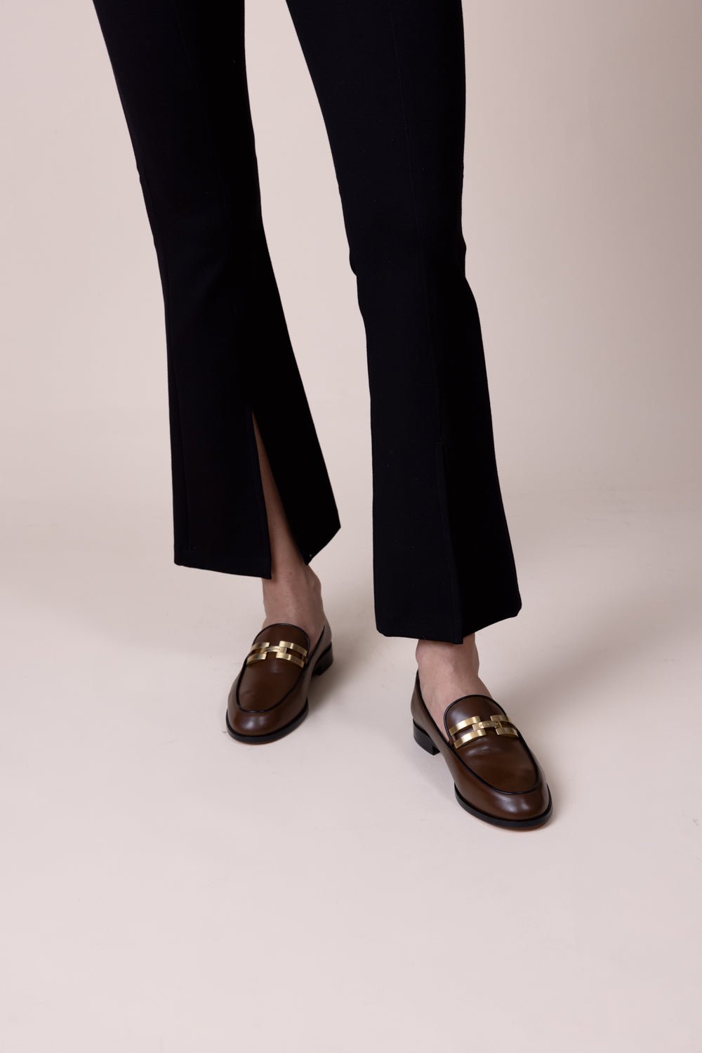 AQUAZZURA-Brandi Mocassin - Cinnamon-