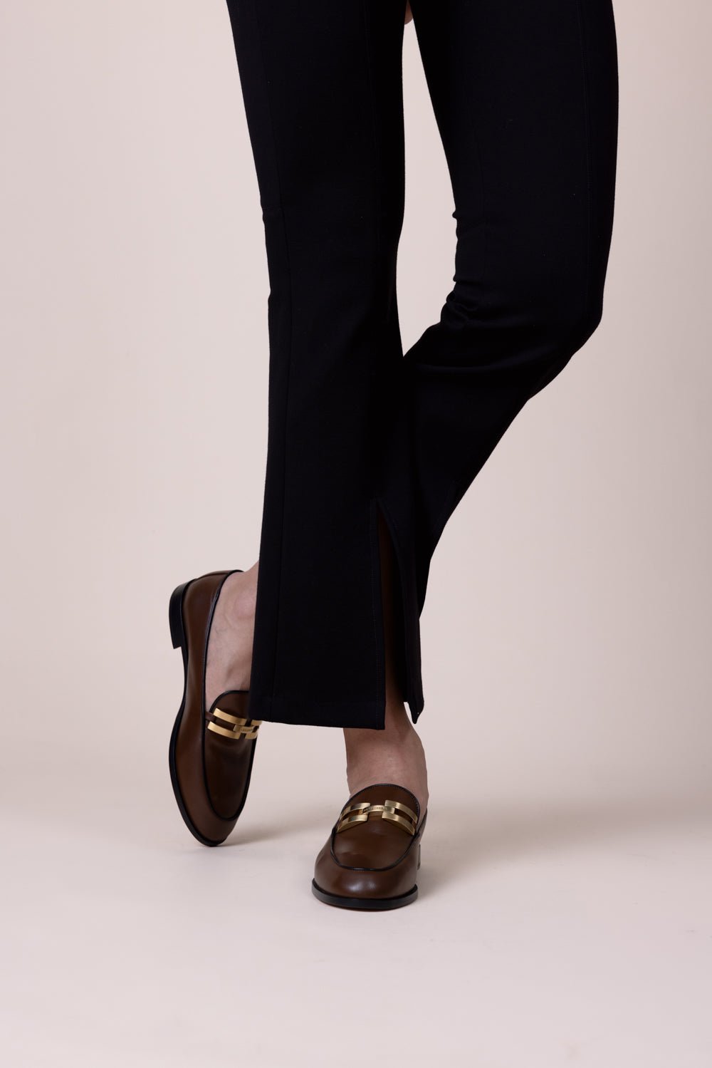 AQUAZZURA-Brandi Mocassin - Cinnamon-