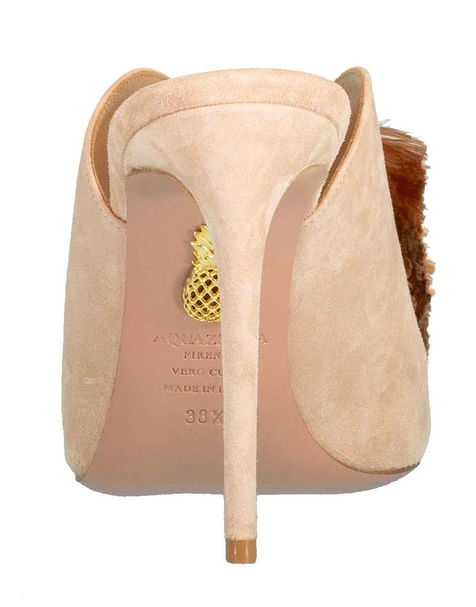 AQUAZZURA-Lotus Blossom Mule-