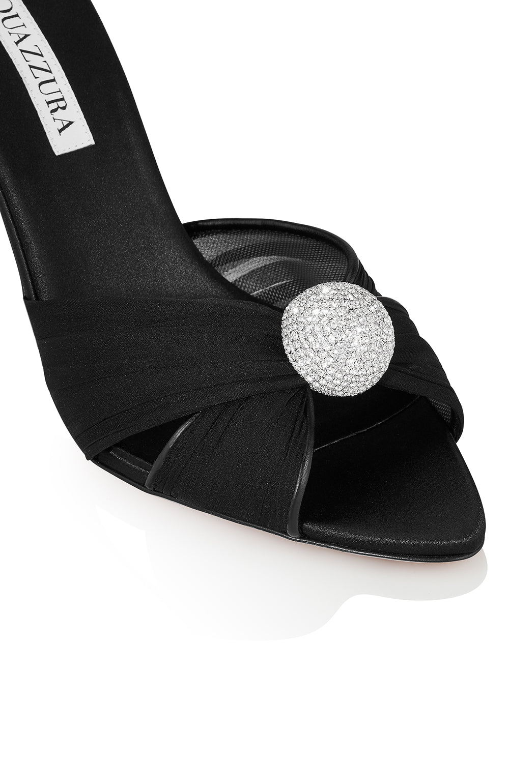 Mystery Mule 85 - Black-BLACK-37-SHOEMULE-AQUAZZURA