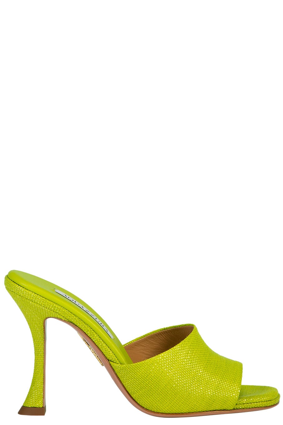 AQUAZZURA-Violette Mule - Lime-