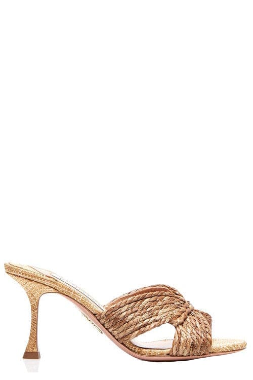 AQUAZZURA-Rope Mule-