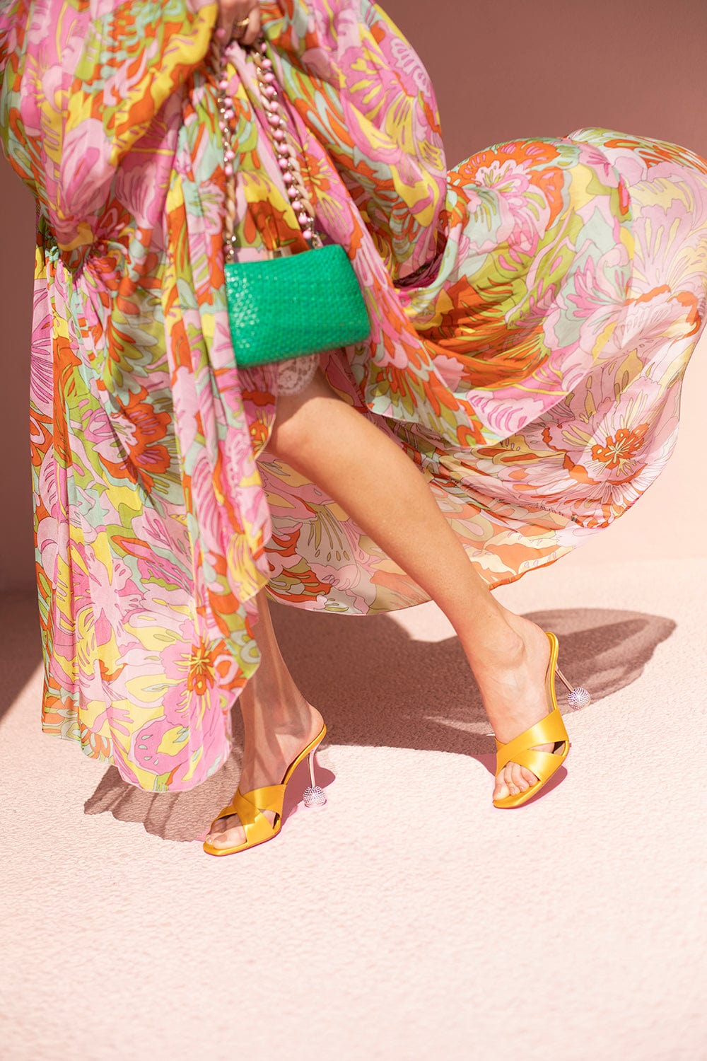 AQUAZZURA-Yes Darling Mule-