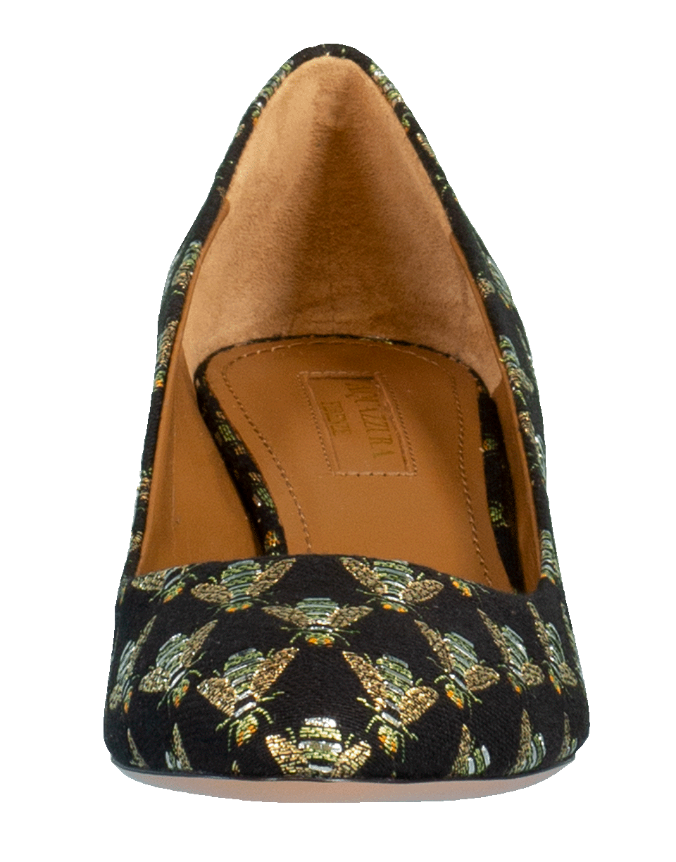 AQUAZZURA-Queen Bee Print Notto Pump-