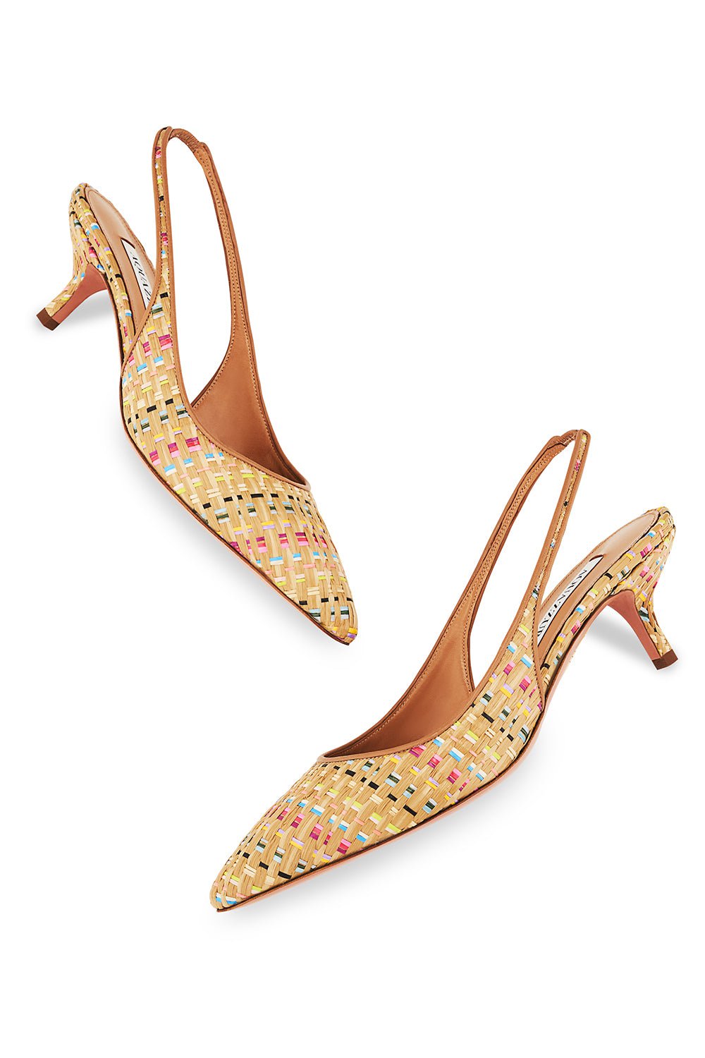AQUAZZURA-Purist Slingback- Rainbow-