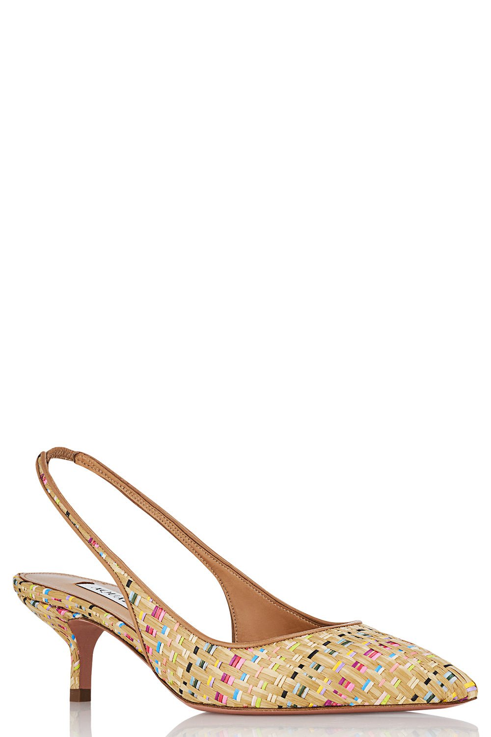 AQUAZZURA-Purist Slingback- Rainbow-