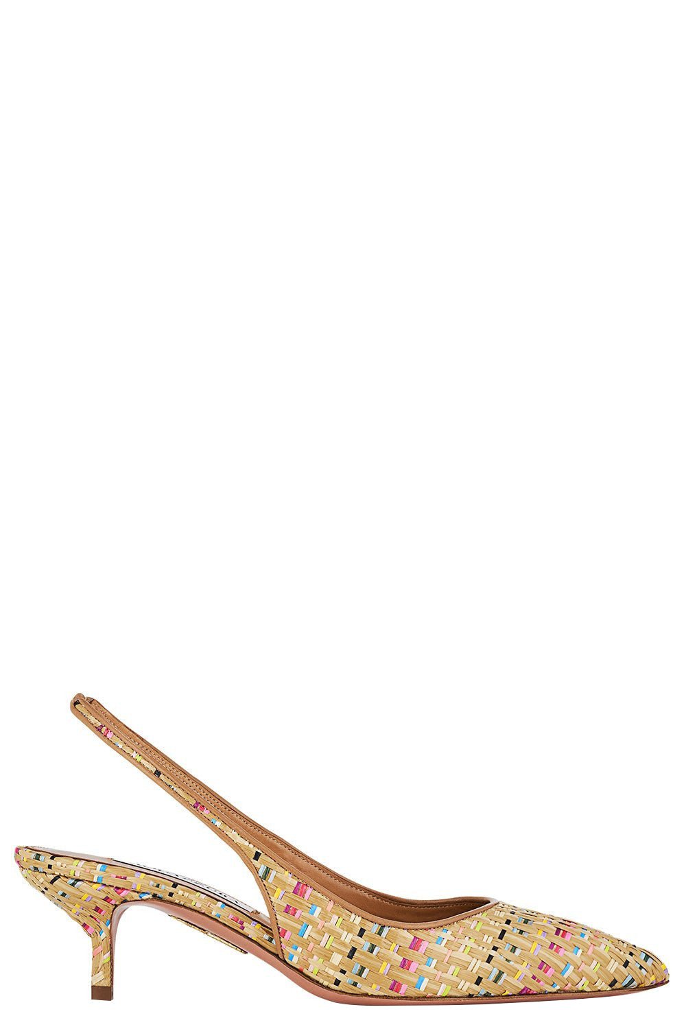 AQUAZZURA-Purist Slingback- Rainbow-