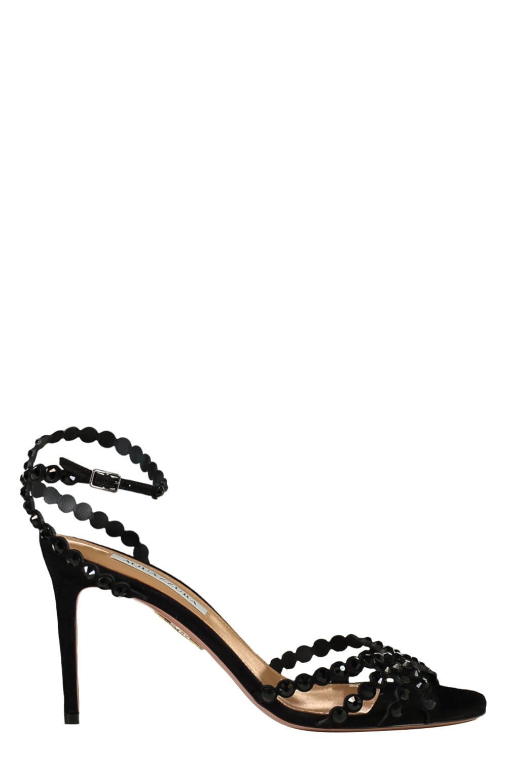 AQUAZZURA-Tequila Sandal 85 - Black-