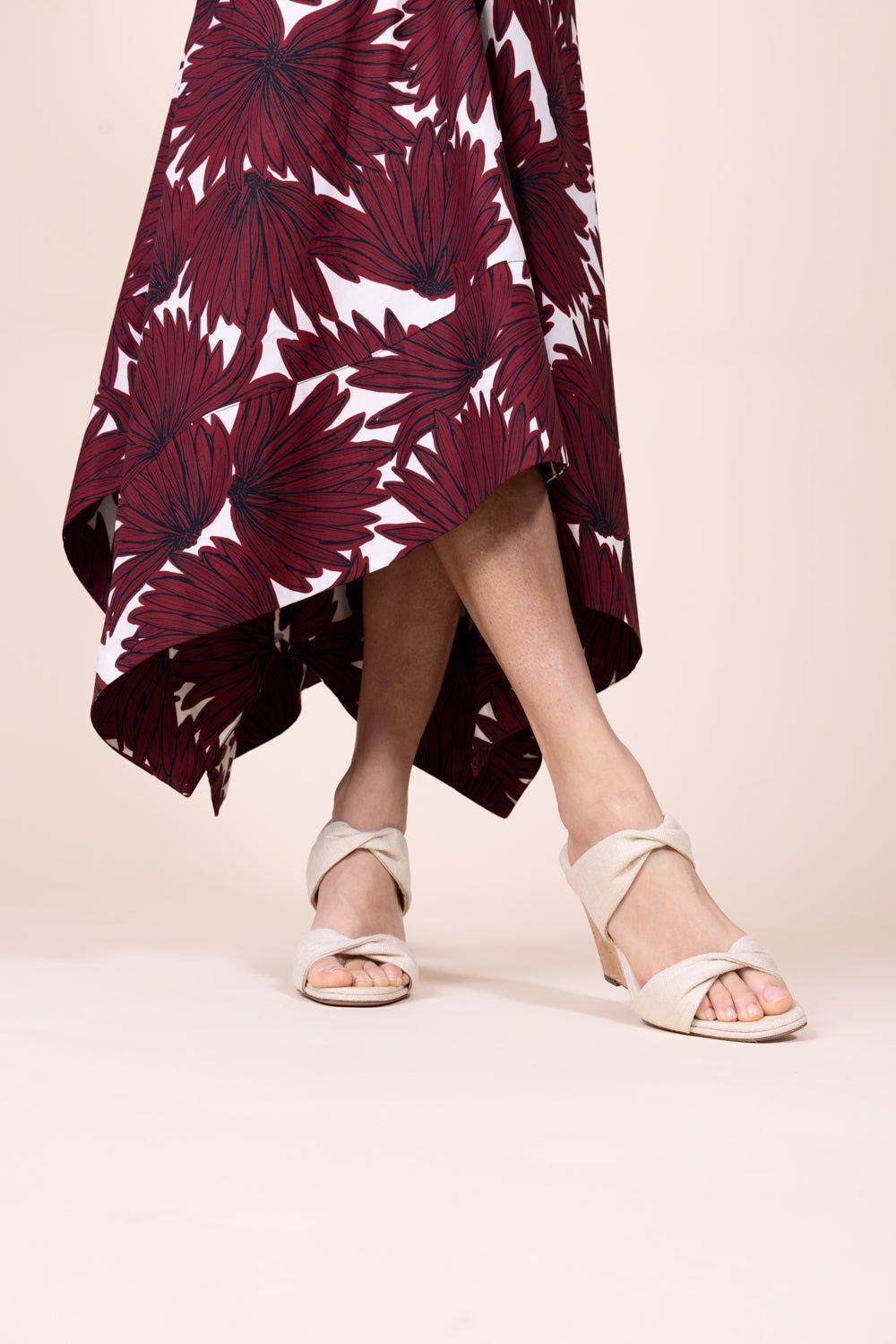 Twist Wedge 85 - Natural | AQUAZZURA – Marissa Collections