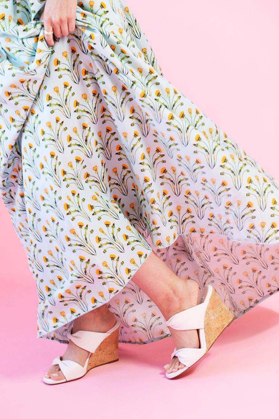 AQUAZZURA-Twist Wedge 85 - White-