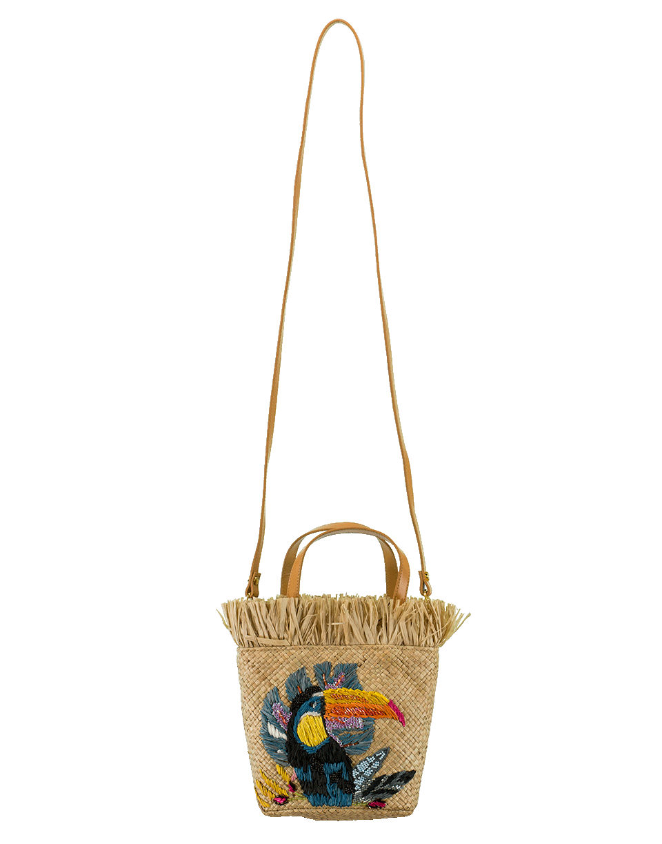 ARANAZ-Toco Mini Tucan Handle Basket-MULTI