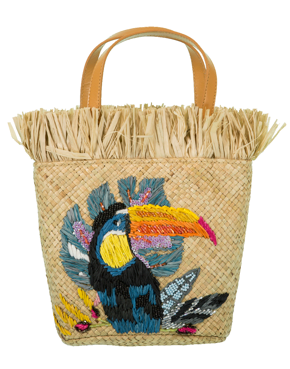 ARANAZ-Toco Mini Tucan Handle Basket-MULTI