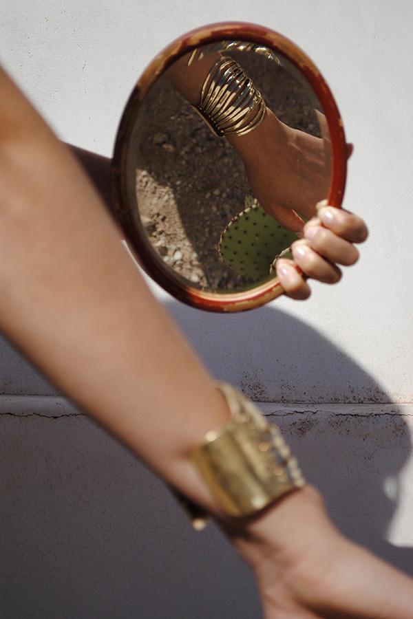 ARIANA BOUSSARD-REIFEL-Koba Cuff-BRASS